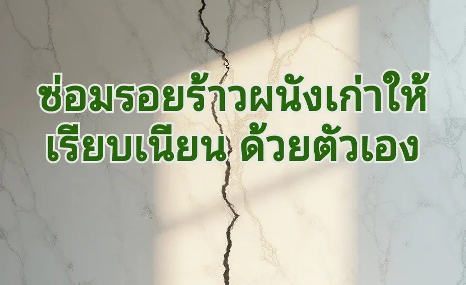 รอยแตกร้าวที่ผนัง