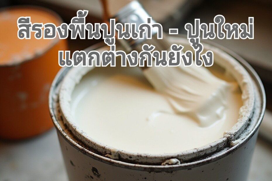 สีรองพื้นคืออะไร