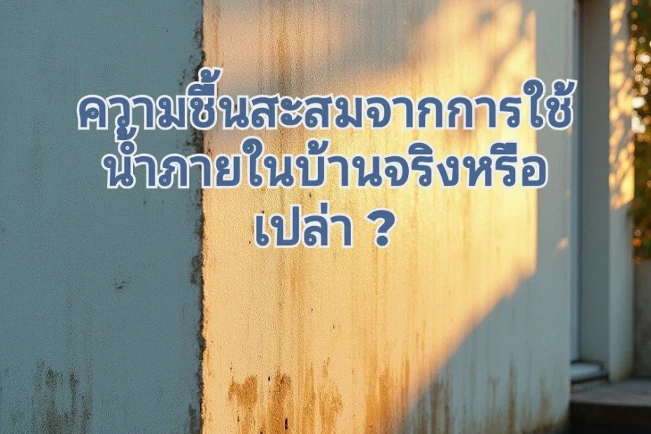 ความชื้นในผนัง