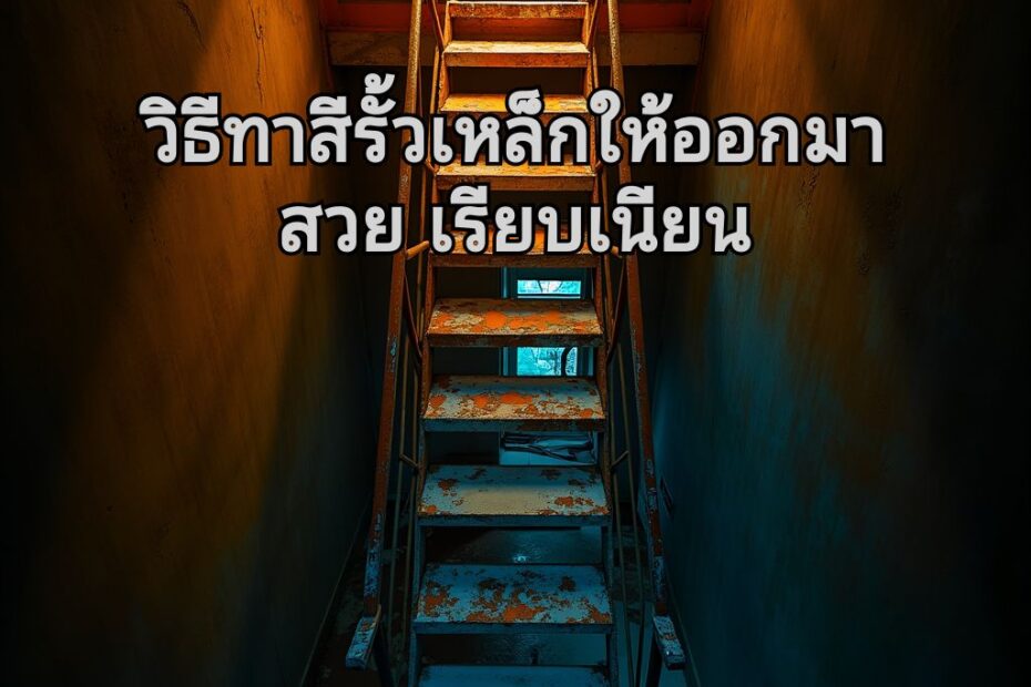 ทาสีเหล็กกันสนิม