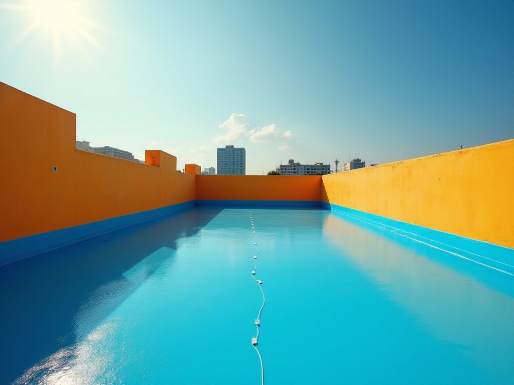 ทาสีกันซึมดาดฟ้า