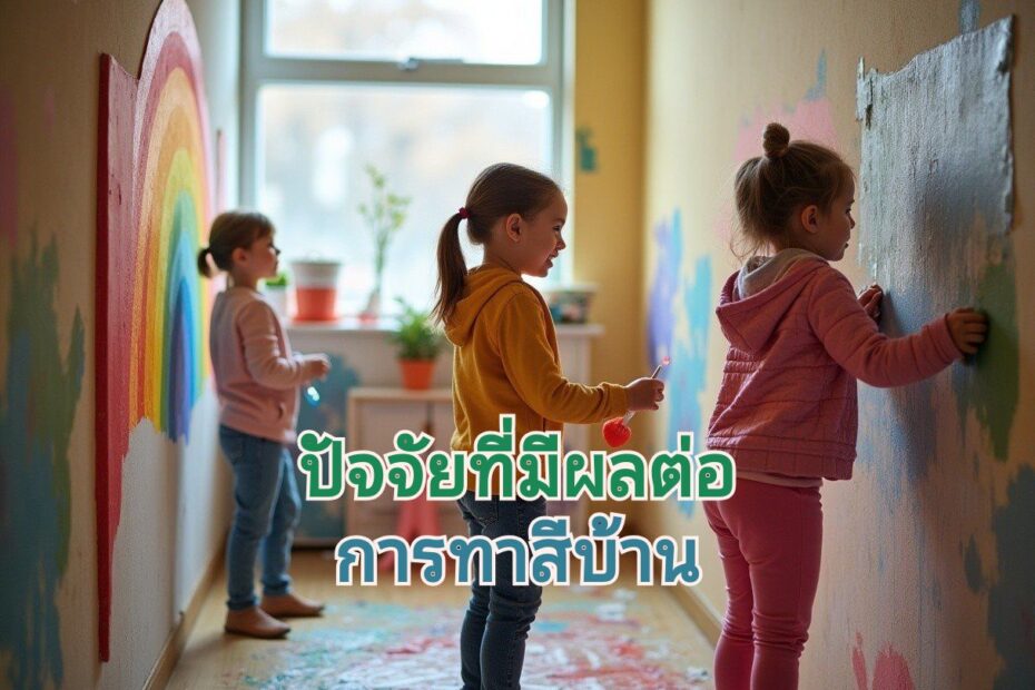 ปัจจัยในการทาสีบ้าน