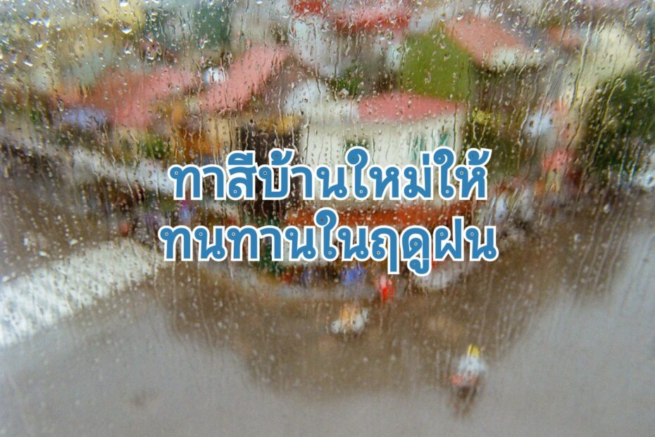 ทาสีหน้าฝน เป็นแบบไหน