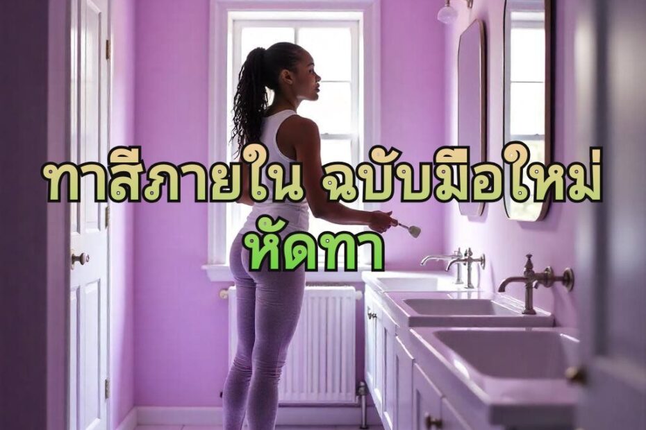 รีโนเวทห้องมือสองด้วยการทาสี