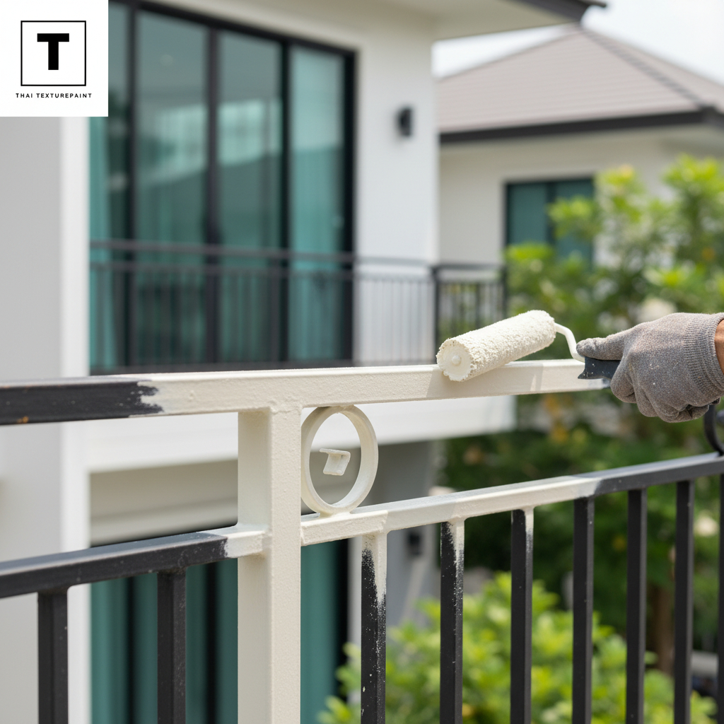 ทาสีเหล็กให้สวย