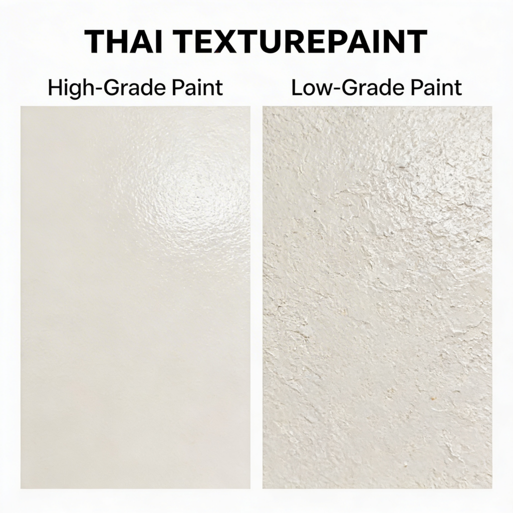 สีเกรดสูงและเกรดต่ำ