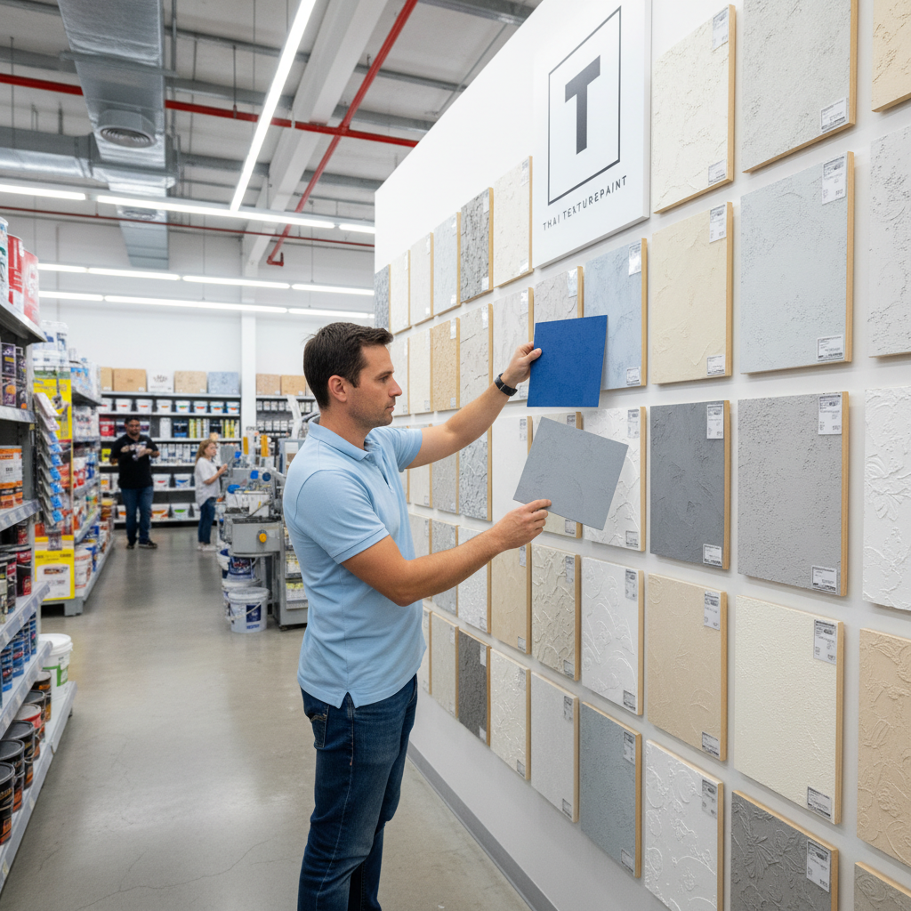 กำลังเลือกสีทาบ้าน