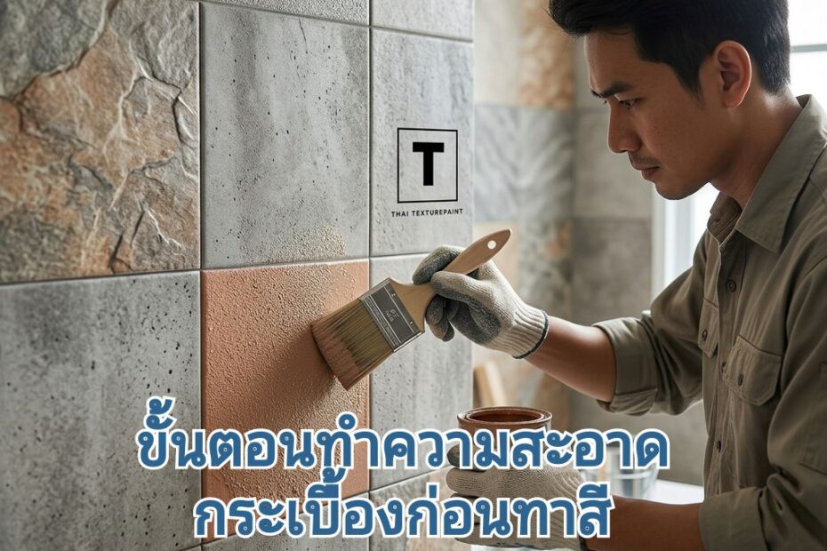 ทาสีกระเบื้องให้ทน