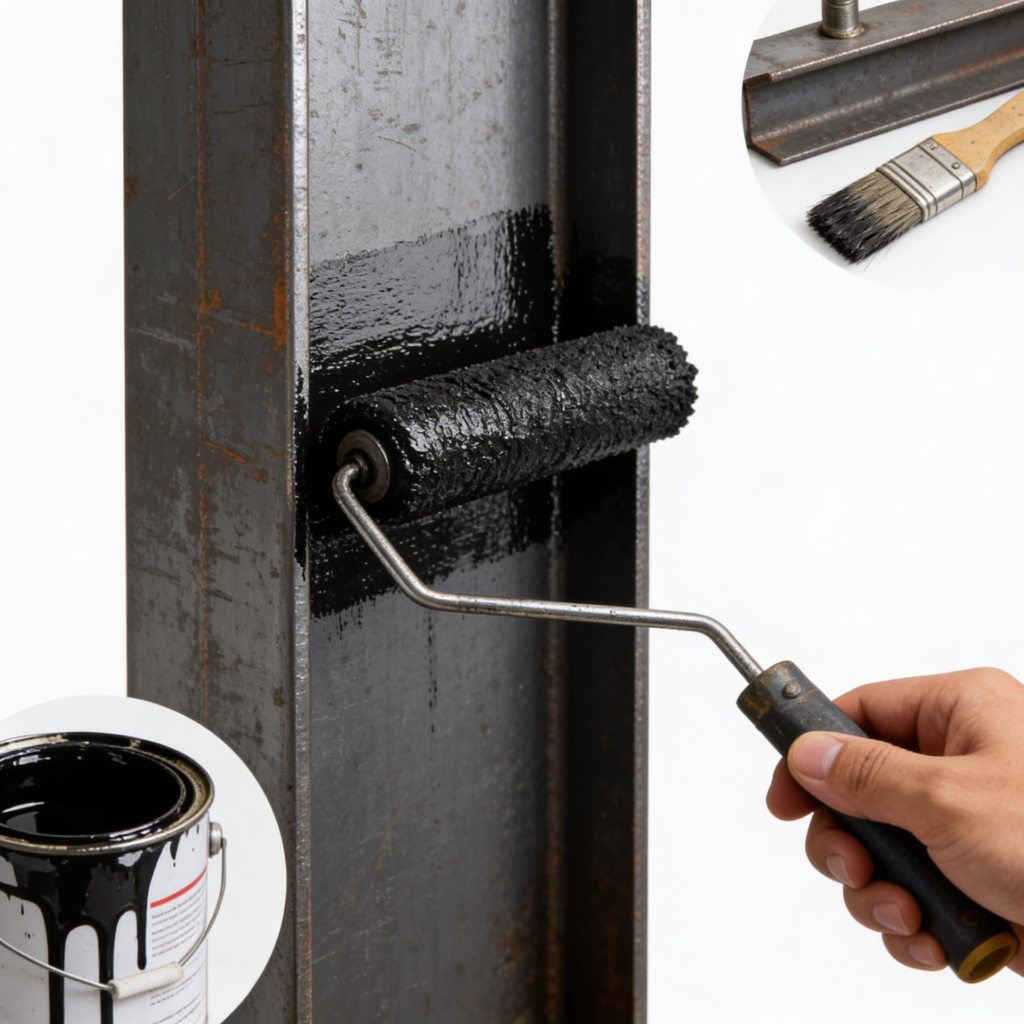 ทาสีเหล้กให้คงทน