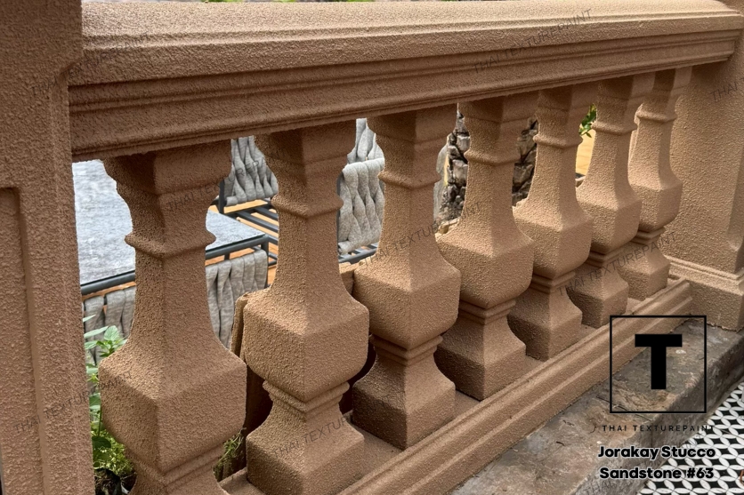 stucco sandstone
