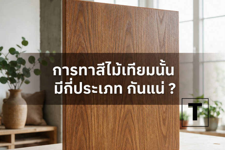 ทาสีไม้เทียมมีกี่ประเภท