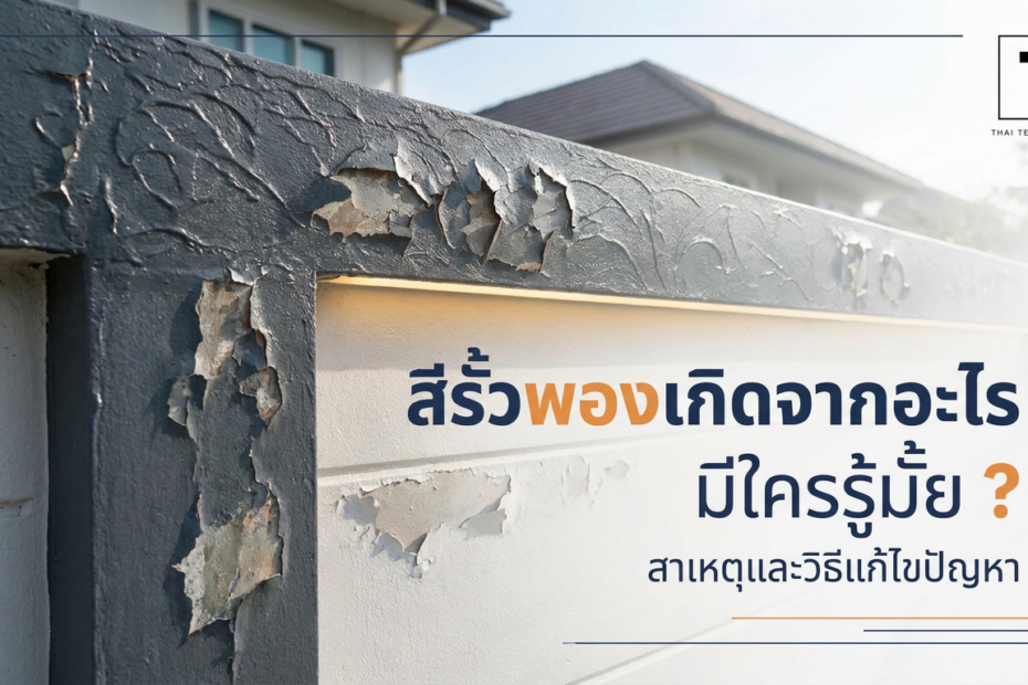 รั้วบ้านพองเกิดจากอะไร